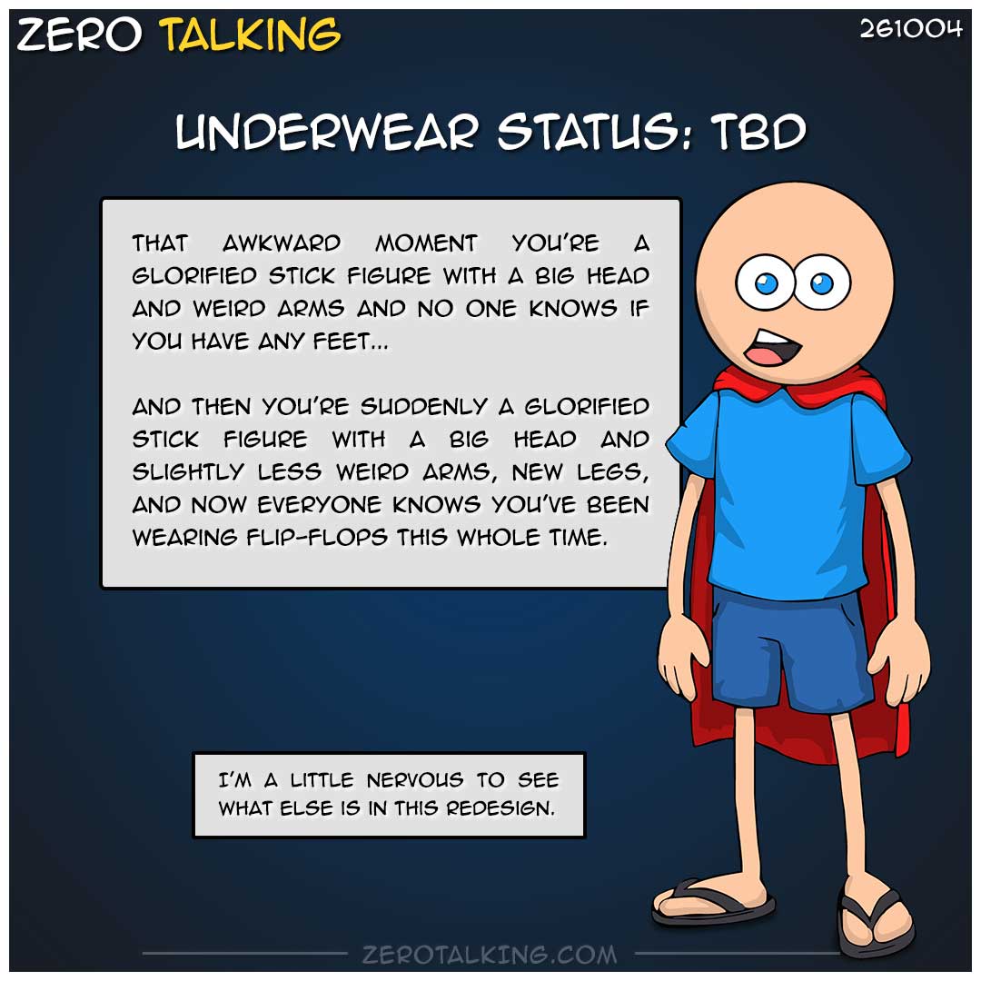Underwear status: TBD