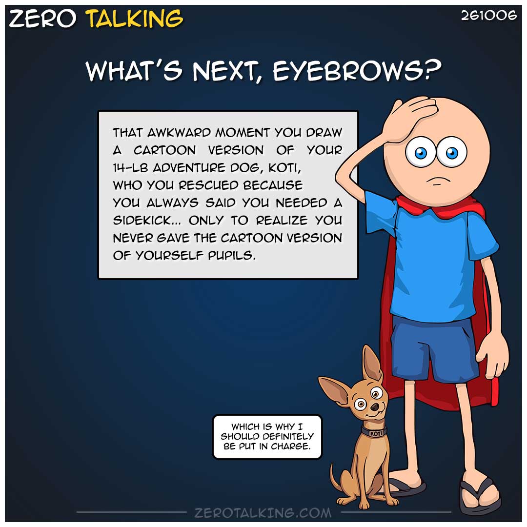 What's next, eyebrows?